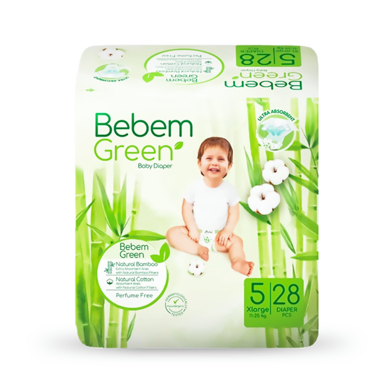 bebem size 5 baste 28 adadi پوشک بچه ببم سایز 5 بسته 28 عددی - Image 1