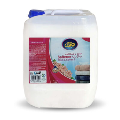 مایع نرم کننده حوله و لباس 10 لیتر من