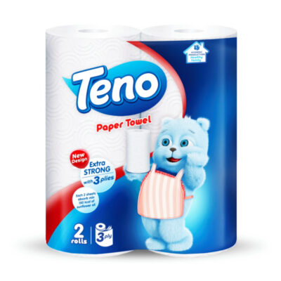 دستمال کاغذی حوله ای 2 رول تنو